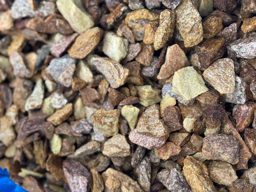 Златолит персиковый декоративная каменная крошка купить в Челябинской области