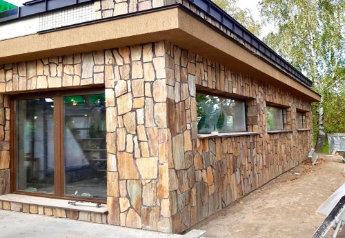 Плитняк кора дерева для фасада купить в Челябинской области