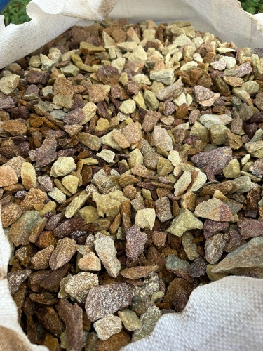 Златолит персиковый декоративная каменная крошка купить в Челябинской области