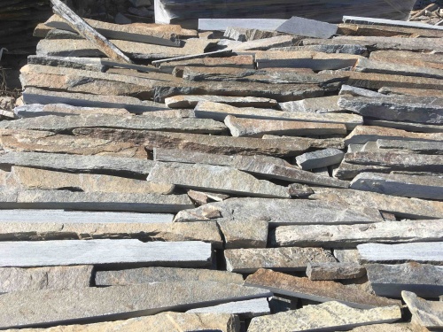 Горбушка златолит мультиколор для облицовки купить в Челябинской области