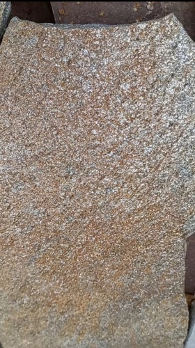 Плитняк златолит серебристый для цоколя, отмостки купить в Челябинской области