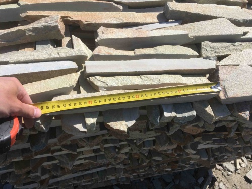 Горбушка златолит золотистый для облицовки купить в Челябинской области