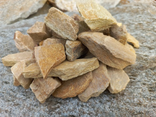 Златолит жёлтый декоративная каменная крошка купить в Челябинской области