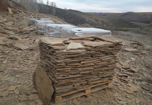 Плитняк кора дерева для цоколя, отмостки купить в Челябинской области